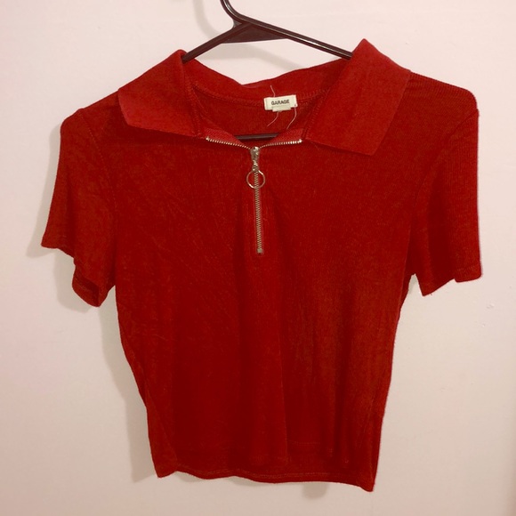 polo zip up shirt - Picture 2 of 2